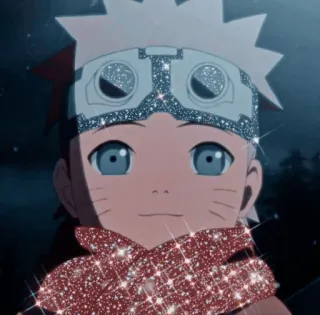 🖤 Naruto Naruto, Anime, Dessin animé, Étincelle, Personnage, Animation telegram sticker