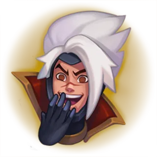 😳 Sett League of Legends Sett, League of Legends, Campione, Emote, Gaming telegram sticker