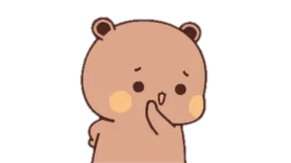 🍩 Bär, süß, Cartoon, Sticker telegram sticker