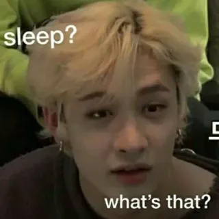 😴 sleep?
what's that? 睡眠, 眠い, ミーム, 面白い, 混乱, 質問 whatsapp sticker