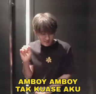 💰 AMBOY AMBOY TAK KUASE AKU whatsapp sticker