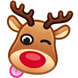 Merry Christmas Emoji telegram emojis 🦌