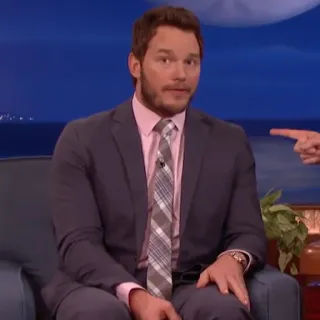 🐁 Chris Pratt aktor, selebriti, wawancara, pria, setelan telegram sticker