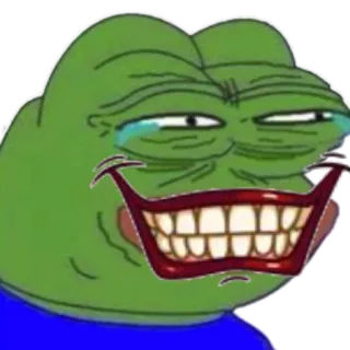 😂 Pepe the Frog Pepe, katak, meme, internet, kartun whatsapp sticker