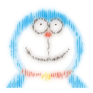 😶 Doraemon Дораэмон, Мультфильм, Аниме, Кот, Робот, Синий, Манга, Японский telegram sticker