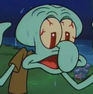 SpongeBob @BLUESPRIDE telegram stickers