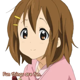 😄 Fun things are fun. Anime, Carino, Divertente, Cartoni animati whatsapp sticker