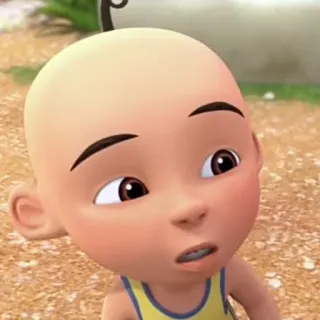 Upin Ipin tadika runtuh @ciayoora telegram stickers