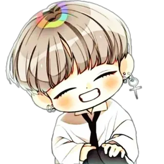 🐙 Anime, Karakter, Manga, Lucu, Chibi telegram sticker