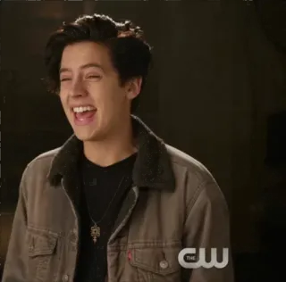 🖤 Cole Sprouse Cole Sprouse, ator, pessoa, celebridade, jaqueta telegram sticker