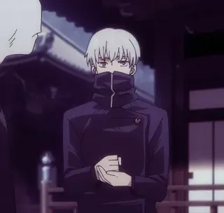 ☁️ Toge Inumaki Jujutsu Kaisen Аниме, Тоге Инумаки, Jujutsu Kaisen, Персонаж, Манга telegram sticker