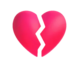 💔 patah hati, sakit hati, sedih, hubungan, cinta, emosional telegram sticker