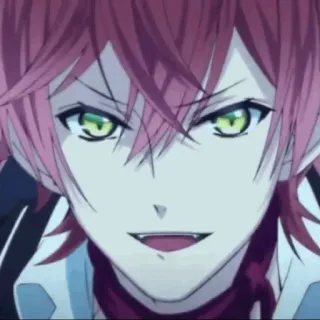 🍷 Ayato Sakamaki Diabolik Lovers anime, vampire, red hair, Diabolik Lovers, Ayato Sakamaki telegram sticker
