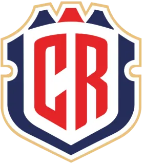 🇨🇷 CR crest, shield, emblem, logo, sports, Costa Rica, initials, icon telegram sticker