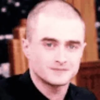 👨‍🦲 Daniel Radcliffe Schauspieler, Promi, Porträt, Person telegram sticker