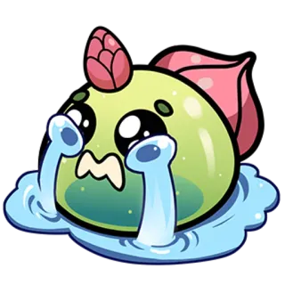 😭 llorando, triste, lágrimas, emoji, kawaii, lindo whatsapp sticker