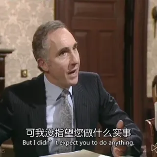 😱 可我没指望您做什么实事
But I didn't expect you to do anything. Мем, Реакция, Смешной, Утверждение, Китайский, Английский telegram sticker