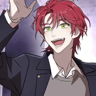 🌑 anime, manga, character, cartoon telegram sticker