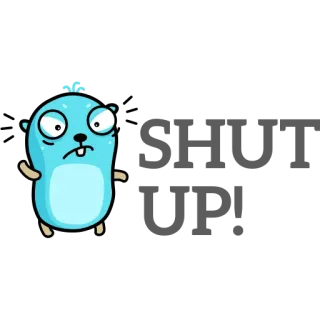 😡 Shut Up 黙れ, ミーム, 漫画, ステッカー telegram sticker