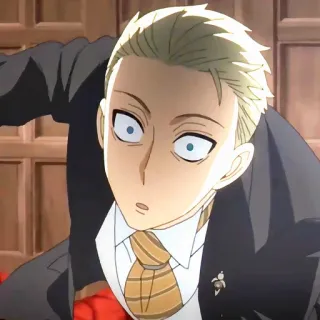 🙂 Loid Forger Spy x Family Anime, Spia, Cartone animato, Illustrazione, Personaggio, Loid Forger, Spy x Family telegram sticker