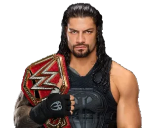 🤪 Roman Reigns wrestling, wrestler, champion, sports, athlete telegram sticker