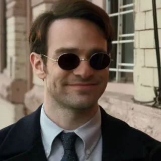 🥊 Matt Murdock Daredevil téméraire, aveugle, Marvel, avocat, super-héros whatsapp sticker