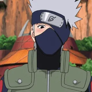 😊 Kakashi Naruto Anime, Mangá, Ninja, Kakashi, Naruto telegram sticker