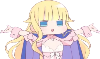 🙌 Anime, Personaggio, Kawaii, Carino, Cartone animato whatsapp sticker