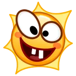 Sun Emoji telegram emojis ๐