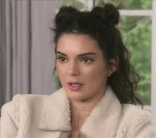 ☔ Kendall Jenner celebrità, donna, modella, ritratto telegram sticker