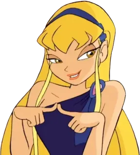 👉 Stella Winx Club мультфильм, персонаж, блондинка, магия, девочка, Винкс Клаб telegram sticker