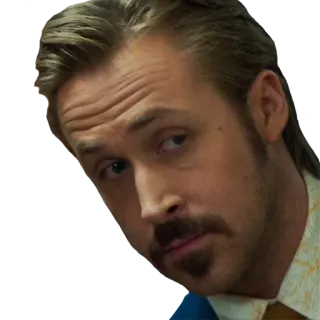 😒 Ryan Gosling acteur, film, beroemdheid, Gosling whatsapp sticker