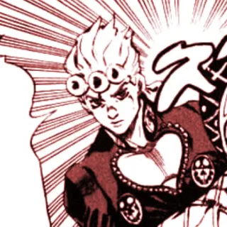 ❌ Giorno Giovanna JoJo's Bizarre Adventure Anime, Manga, Jojo, Giorno Giovanna, Personnage telegram sticker
