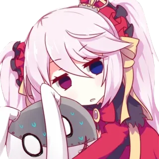 😨 anime, character, cute, digital art telegram sticker