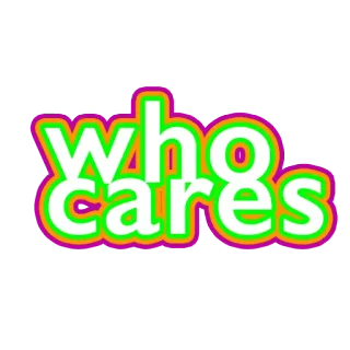 😎 who cares frasa, siapa peduli, pernyataan, ekspresi, kasual, meremehkan telegram sticker