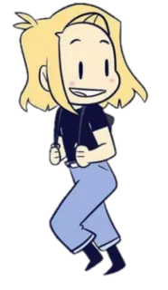 🚶‍♂ cartoon, character, illustration, clipart telegram sticker
