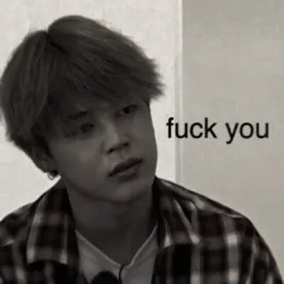 🦅 fuck you offensive, swear word, insult, text sticker telegram sticker