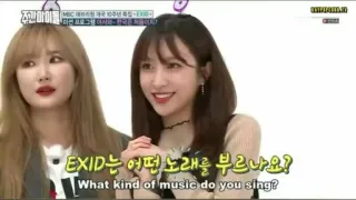 🎡 EXID는 어떤 노래를 부르나요?
What kind of music do you sing? EXID, Musique, Coréen, K-pop, Idole telegram sticker