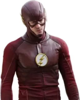 😒 The Flash The Flash, superhero, comic, speedster, DC Comics, costume telegram sticker
