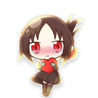 Kaguya-sama Chibi Pack 「WWA\AC」 telegram stickers