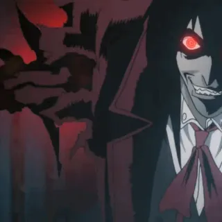 🩸 Alucard Hellsing Vampir, Anime, Hellsing, Alucard, Monster telegram sticker