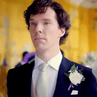😐 Sherlock Holmes Sherlock Benedict Cumberbatch, Sherlock, Sherlock Holmes, actor, character, portrait telegram sticker