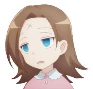 ❤️ Anime, Meisje, Cartoon, Leuk, Sticker whatsapp sticker