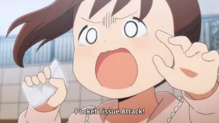 😫 Pocket Tissue Attack! Anime, Kartun, Tisu saku, Serangan, Humor whatsapp sticker