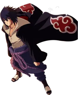 😏 Sasuke Naruto アニメ, マンガ, サスケ, ナルト, 忍者, キャラクター telegram sticker