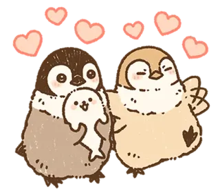 ₍ Pᥱρᥱ ᴛɦᥱ ρᥱᥒgᥙiᥒ ₎ ˚₊· ♡ @mewsticks telegram stickers