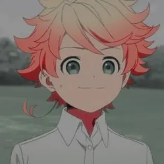 ⛓ Emma The Promised Neverland Anime, Manga, Personaje, Emma, The Promised Neverland, Dibujo animado, Arte, Ilustración telegram sticker