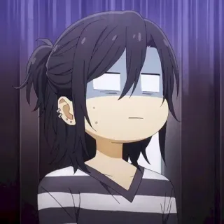 🎐 anime, manga, shocked, expression, face telegram sticker