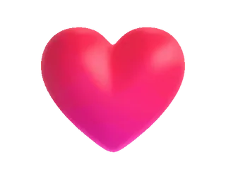 ❤️ hati, cinta, merah muda, valentine, simbol, perasaan telegram sticker