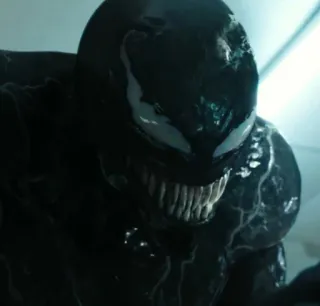 😈 Venom 反派, 牙齿, 共生体, 漫威, 怪物 whatsapp sticker